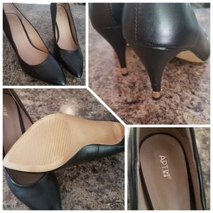 Apt 9 Black 3 inch heels